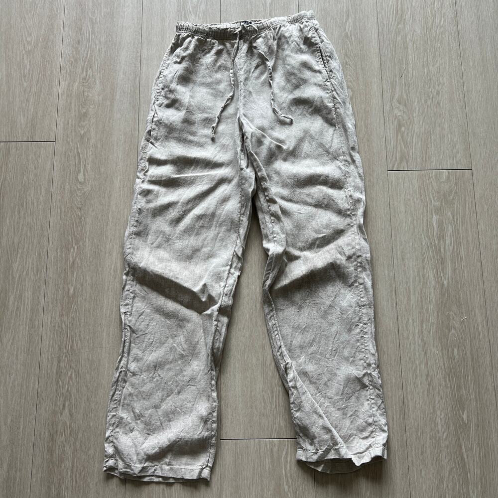 J Crew Soleil Pant in Linen Womens XXS FLAW